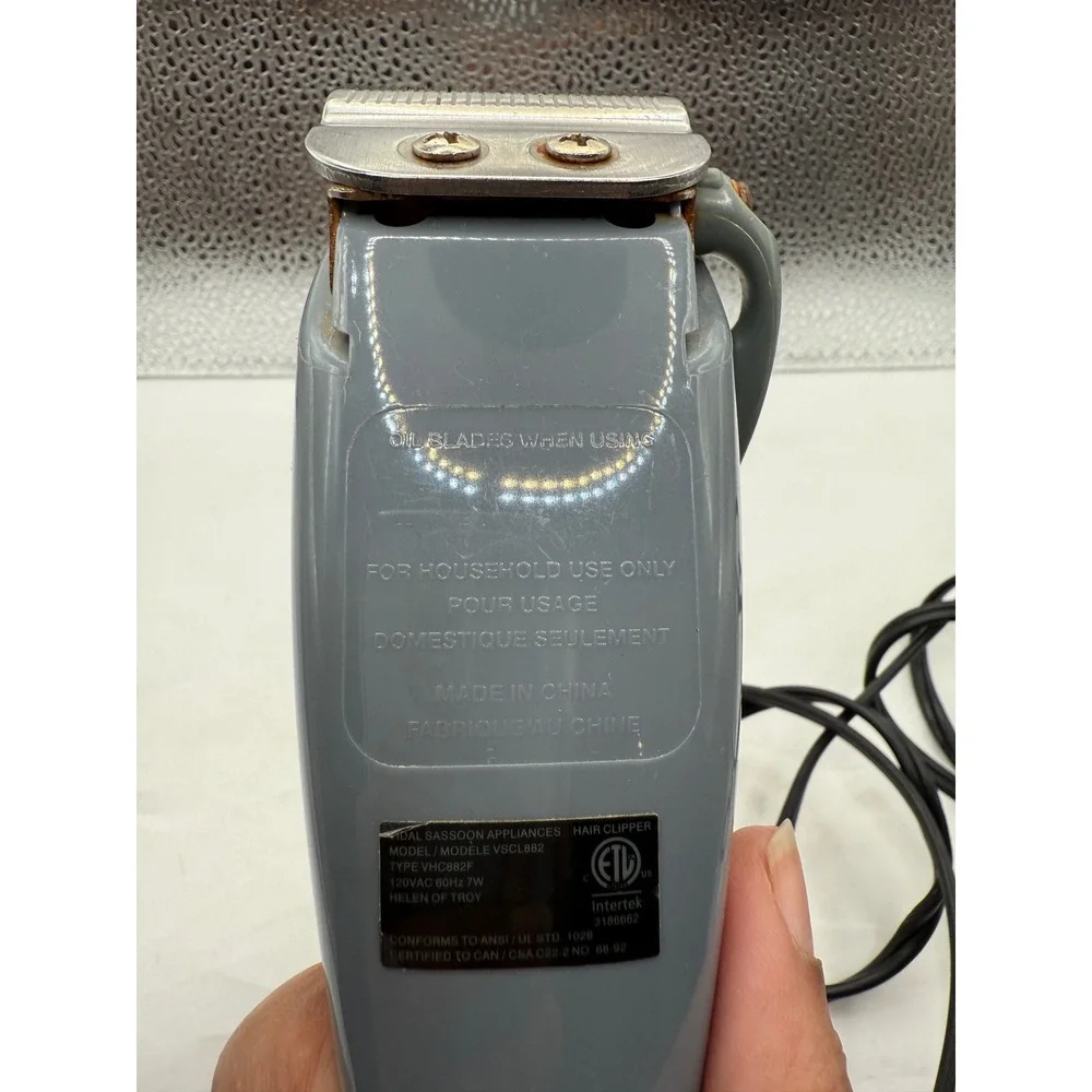 Vidal Sassoon‎ Hair Clipper Corded Electric Trimmer Grooming VGCL882